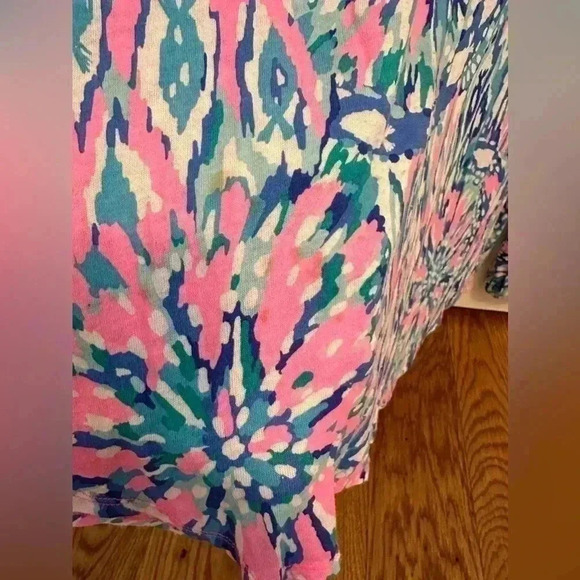 Lilly Pulitzer Lilias Tunic Cotton Top size Small - Picture 2 of 8